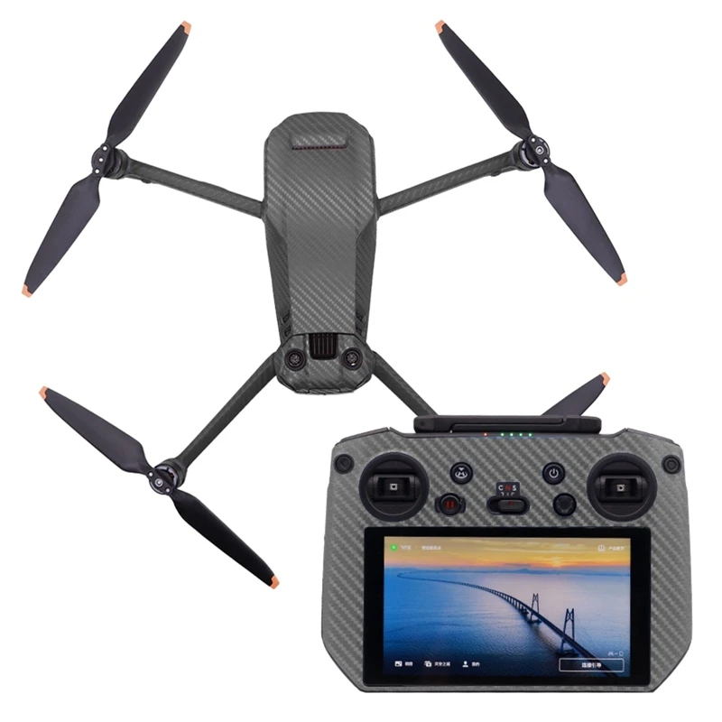 

Водонепроницаемая наклейка из ПВХ, декоративные наклейки для дрона DJI Mavic 3, включая контроллер дрона, Прямая поставка