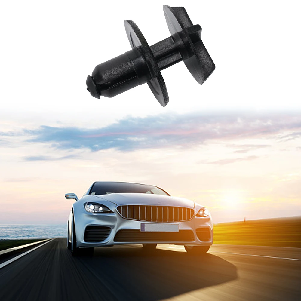 

Replace Your Broken Clips with 10 Durable Black Plastic Clips for Range Rover Discovery Evoque Battery Cover and Air Intake Trim