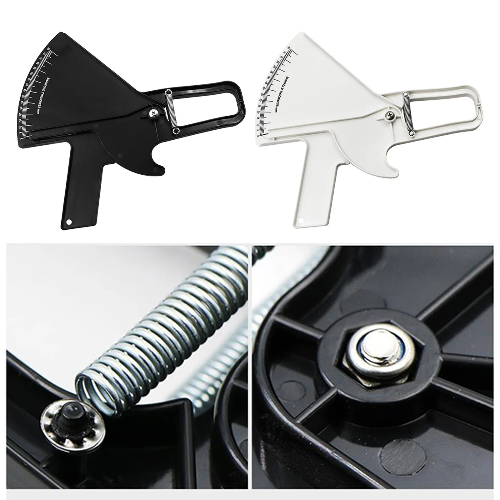 

80mm Skinfold Caliper Body Fat Caliper Body Fitness Tester Analyzer Fat Measure Slimming Measurement Tool Beaty Health