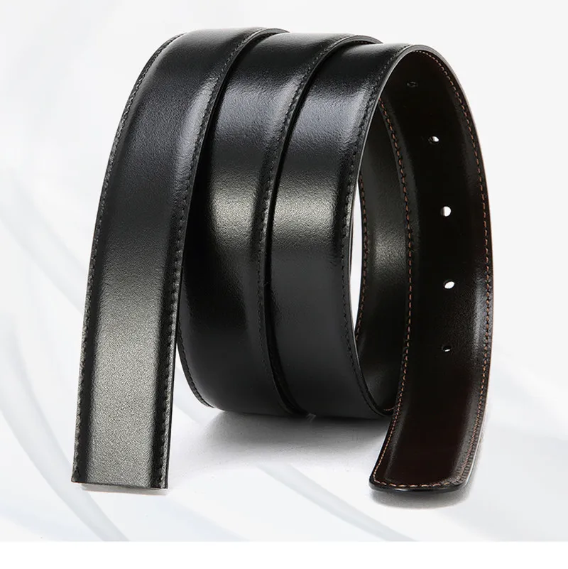 

Ferragamo belt headless belt men's leather headless belt pure leather buckle free head pin buckle trouser belt special for Montb