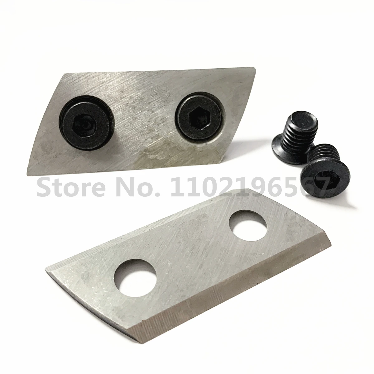 

Лезвия для резки сада Измельчитель 1 комплект 2 шт. + винт 4 шт. для обработки древесины сменные лезвия