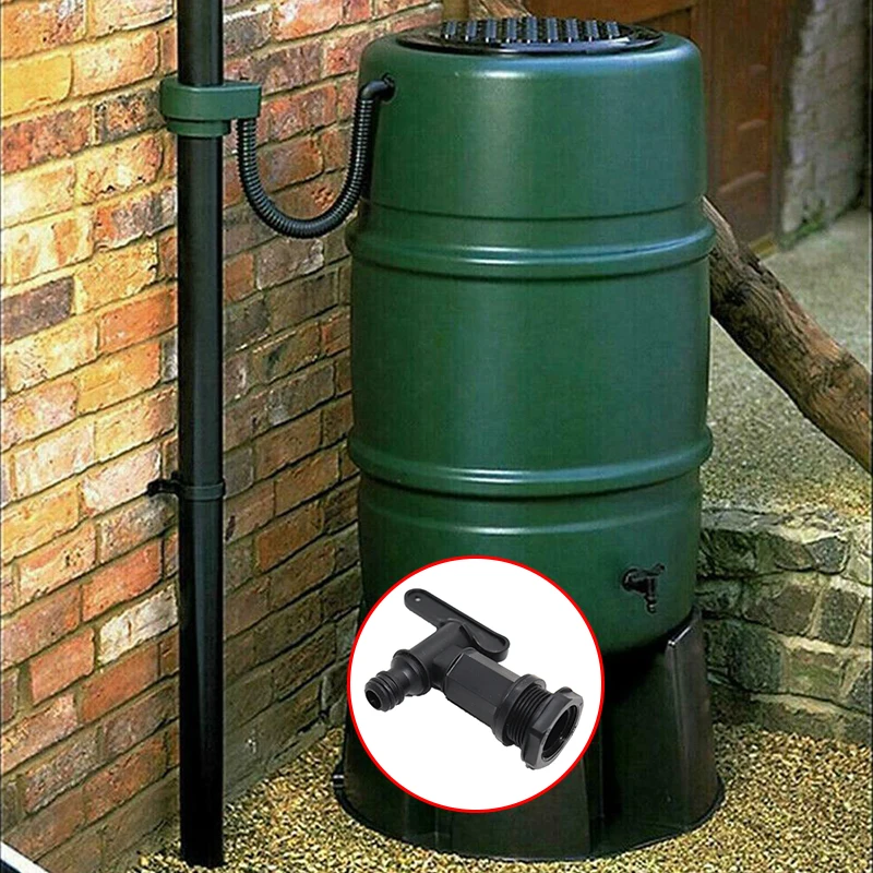 

Replacement IBC Barrel Water Butt Tap Plastic Adaptor Beer Home Rain Brew Tool Self Made Bucket Plastic Faucet