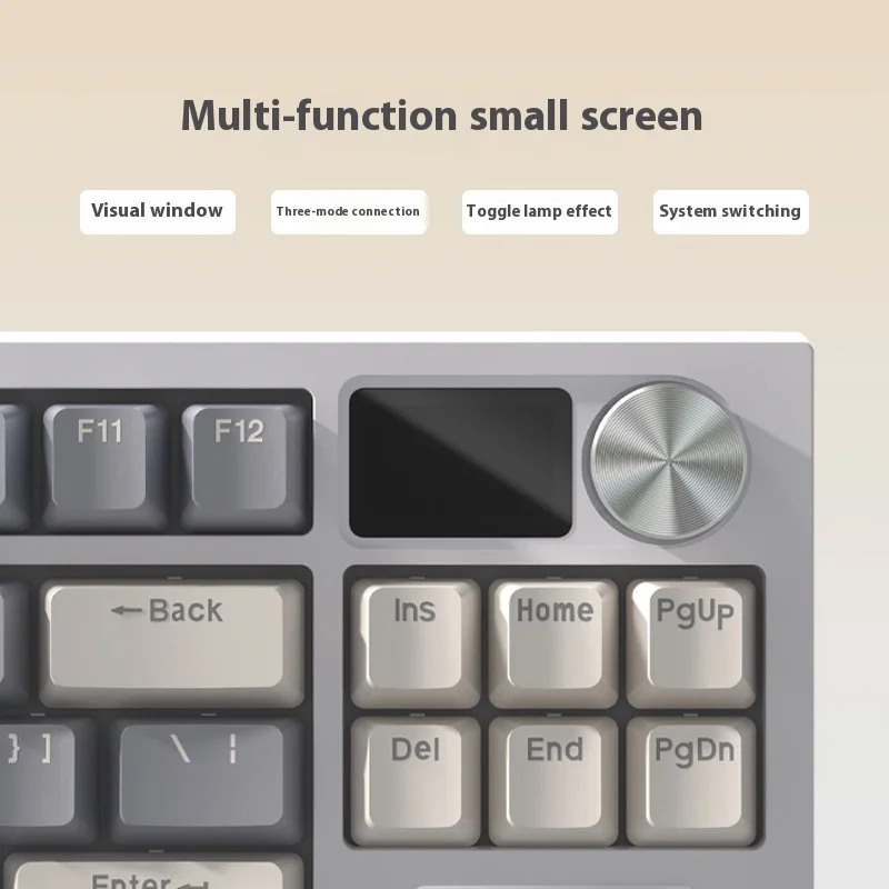 LT84Third Mock Examination Беспроводная механическая клавиатура Bluetooth Проводная зеленая ось