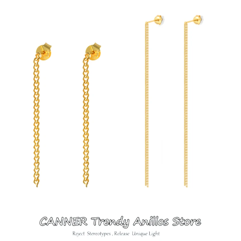 

Женские серьги-кисточки из серебра 925 пробы, на длинной цепочке