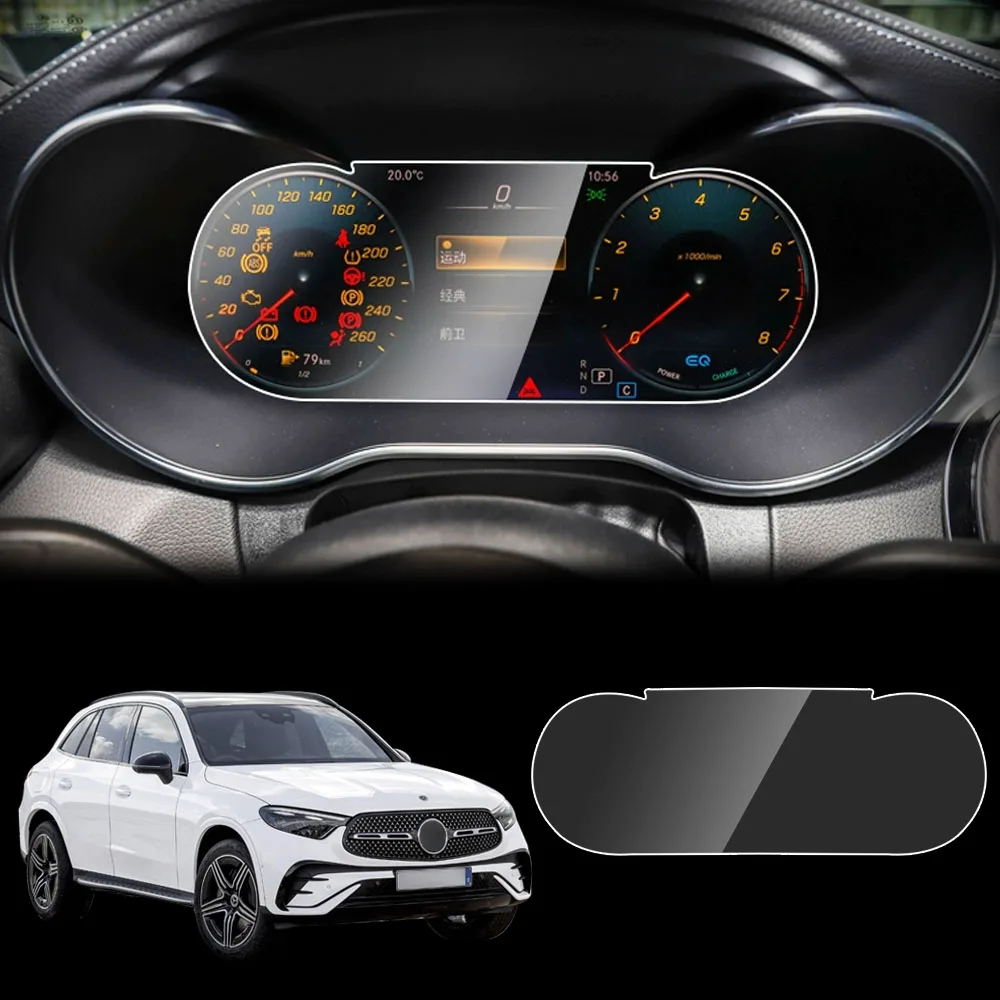 

Защитная Пленка Из Закаленного Стекла Для Приборной Панели Mercedes-Benz GLC W253 2020-2021, Наклейка, Аксессуары Для Интерьера