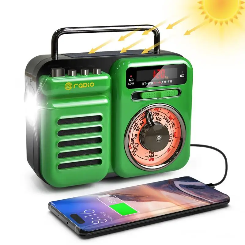 

New Wireless Bluetooth Speaker Mini Retro Nostalgic Gift Subwoofer Small Audio Radio