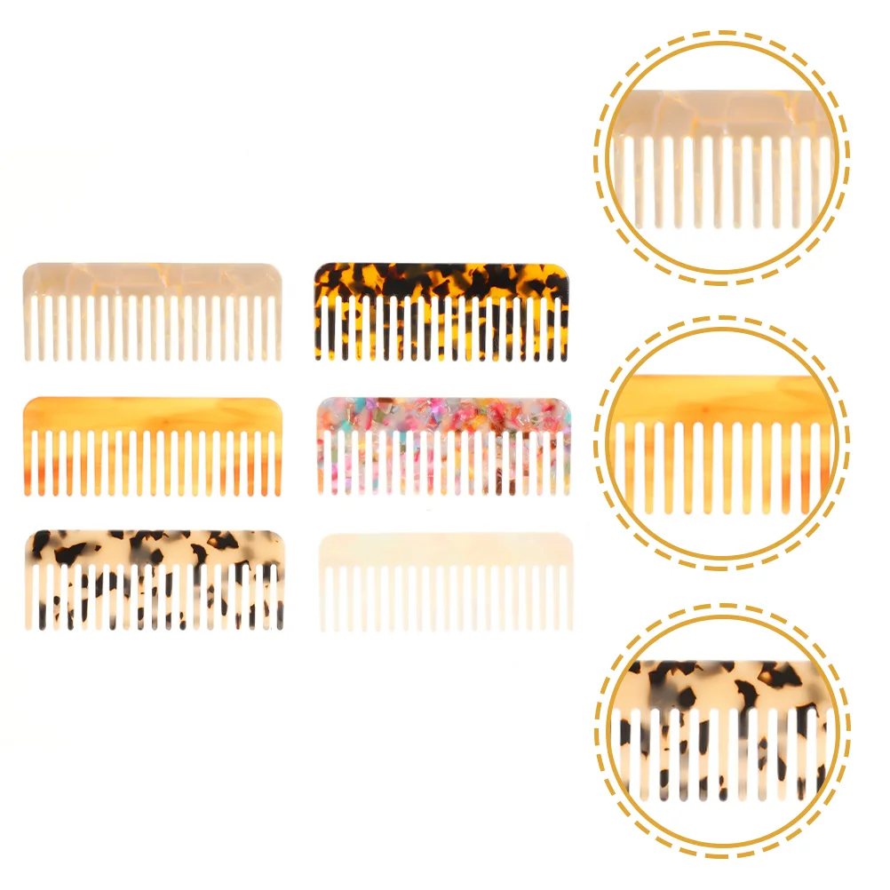 

6 шт., Антистатическая расческа для волос
