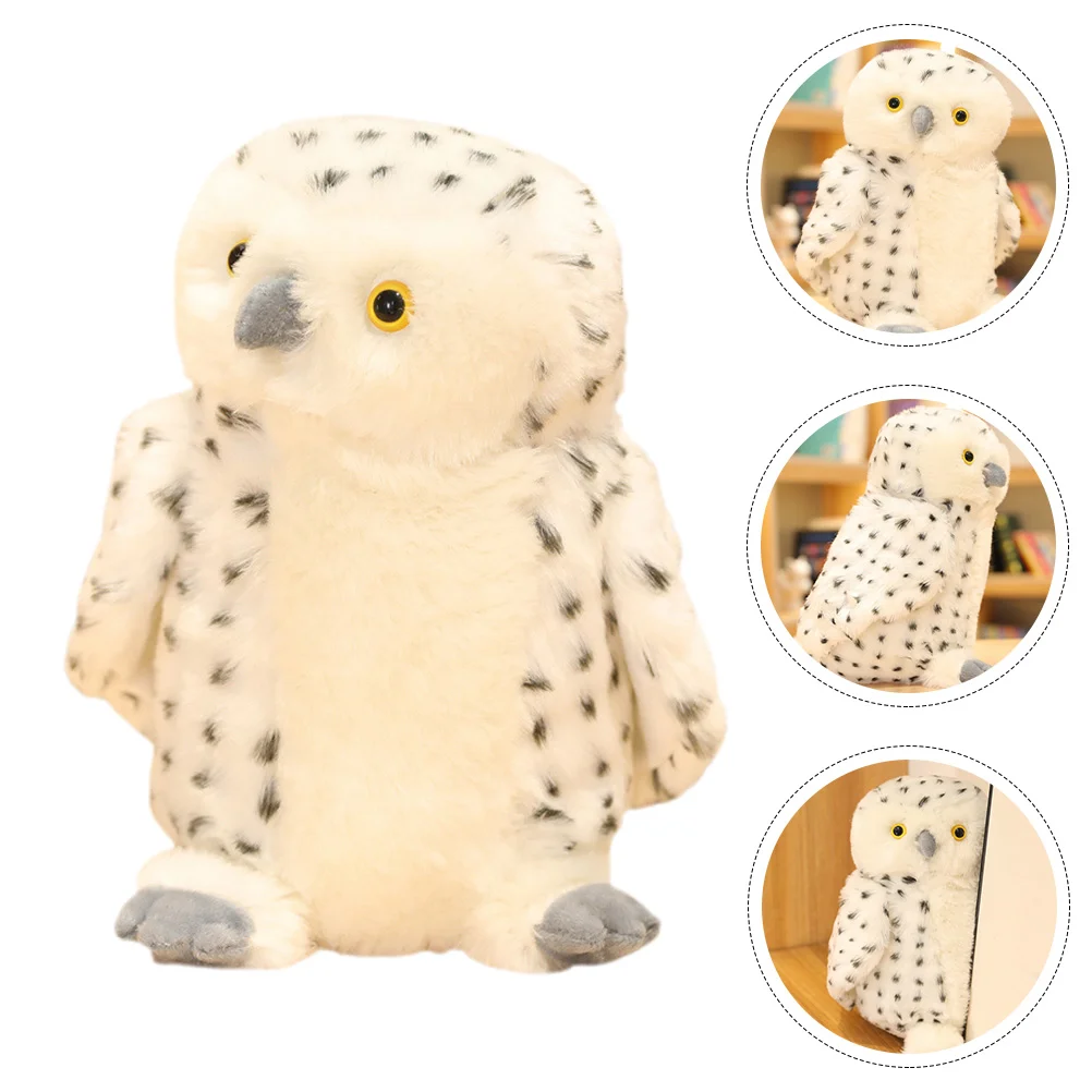 

Owl Stuffed Plush Toys Animal Doll White Room Decorative Kids Cartoon Dolls Decor Figure Desktop Pets Gifts Animal Birthday