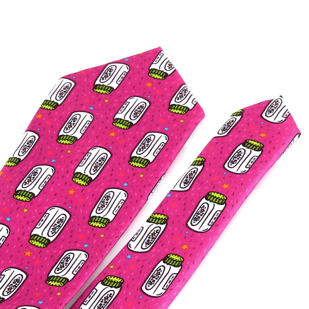 Новый галстук с принтом повседневный Забавный для вечеринки мальчиков и девочек