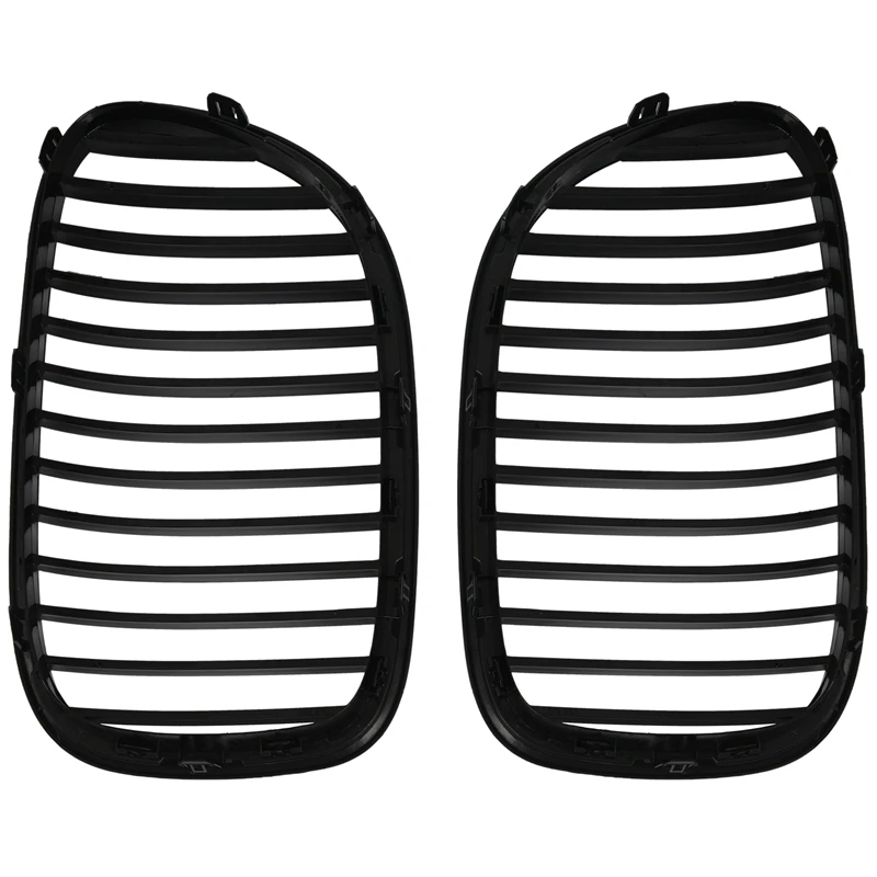 Глянцевый черный Автомобильный передний бампер решетка радиатора для BMW 7-Series F01