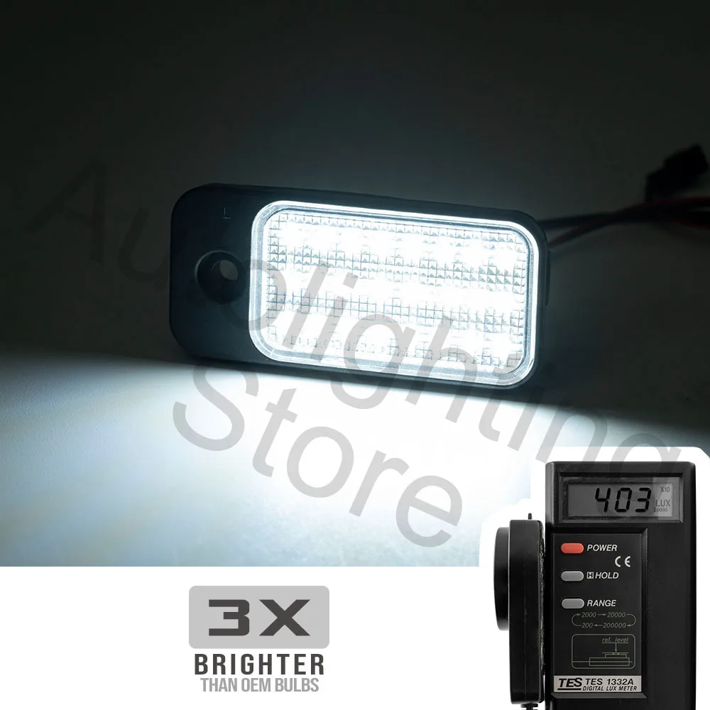 2 шт. Canbus фонарь для номерного знака Jeep Cherokee 2019 2020 2021 2022