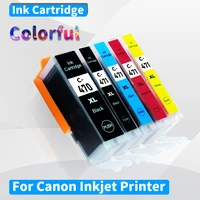 5 pack pgi 470 cli 471 pgi470 cli471 470 471 5 colors full ink cartridges compatible for canon pixma mg5740 mg6840 ts5040 ts6040