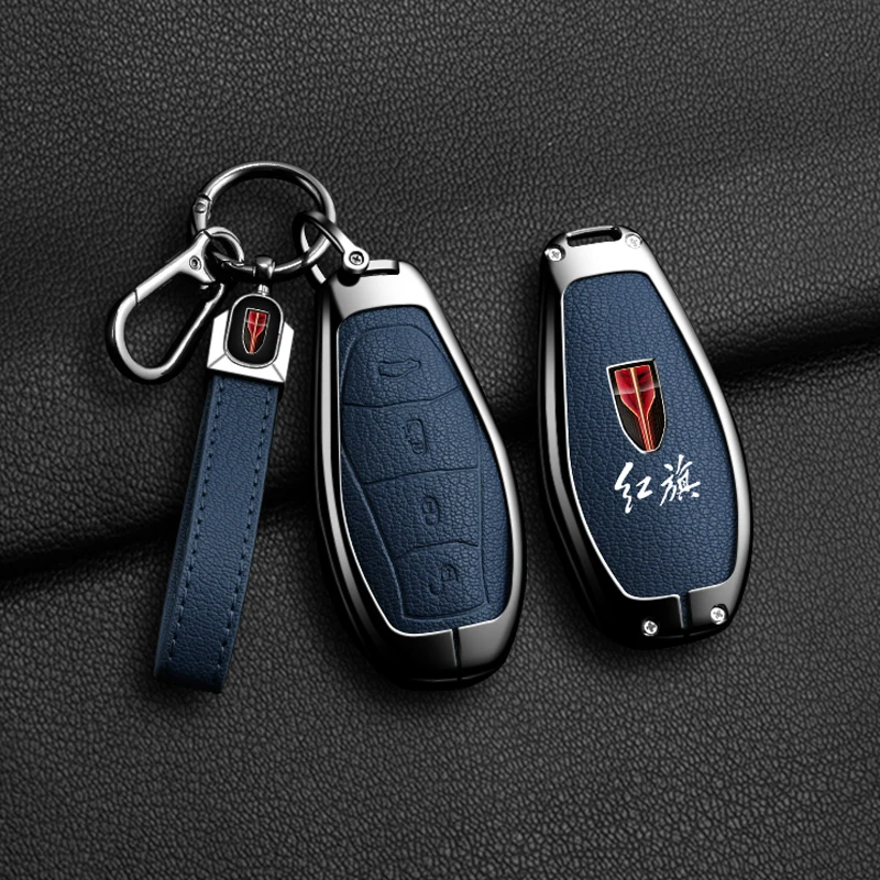 

Цинковый сплав для Hongqi HS5 H5 H9 HS7 H7 L5 HS3 L9 2023 2024 2025 Классический защитный чехол для ключа автомобиля Корпус ключа Автомобильные аксессуары