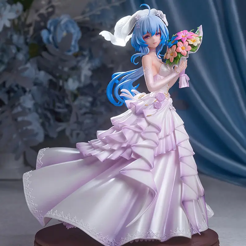 

Wedding Flower Ganyu Hand Made Beautiful Girl Model Decoration Animation Gift Doll for Genshin Figure ACG MAG Two-dimensional