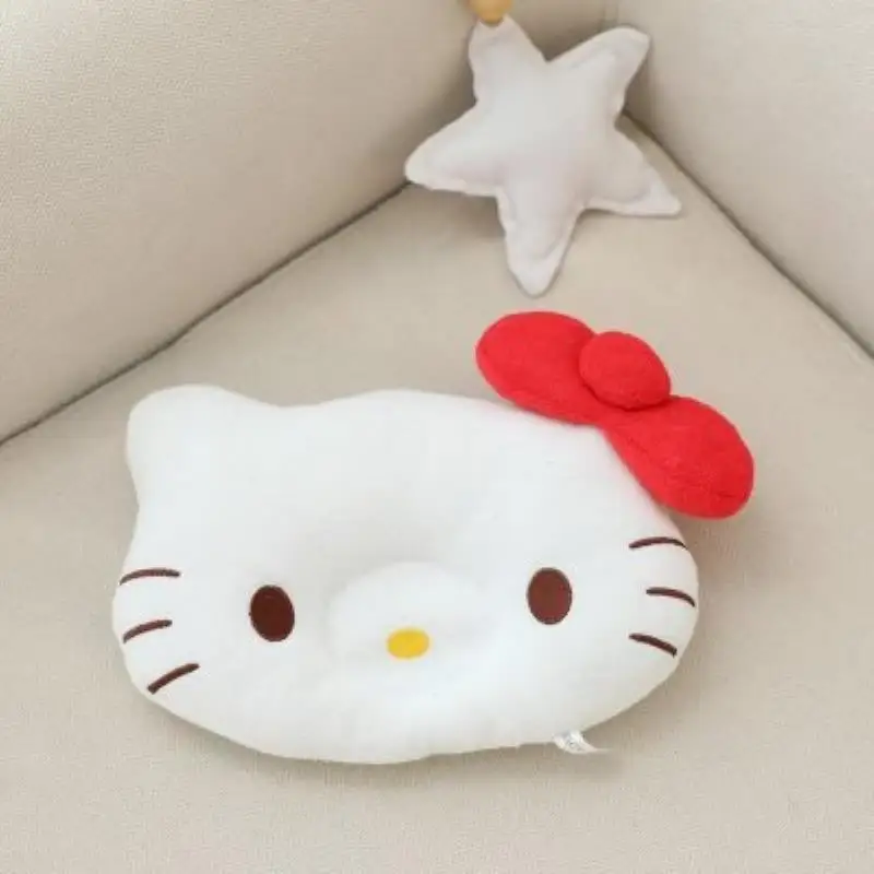 

Новинка, милая детская подголовник sanrio, мультяшная маленькая белая собака, детская подушка для сна, маленькая легкая подушка для детского сада