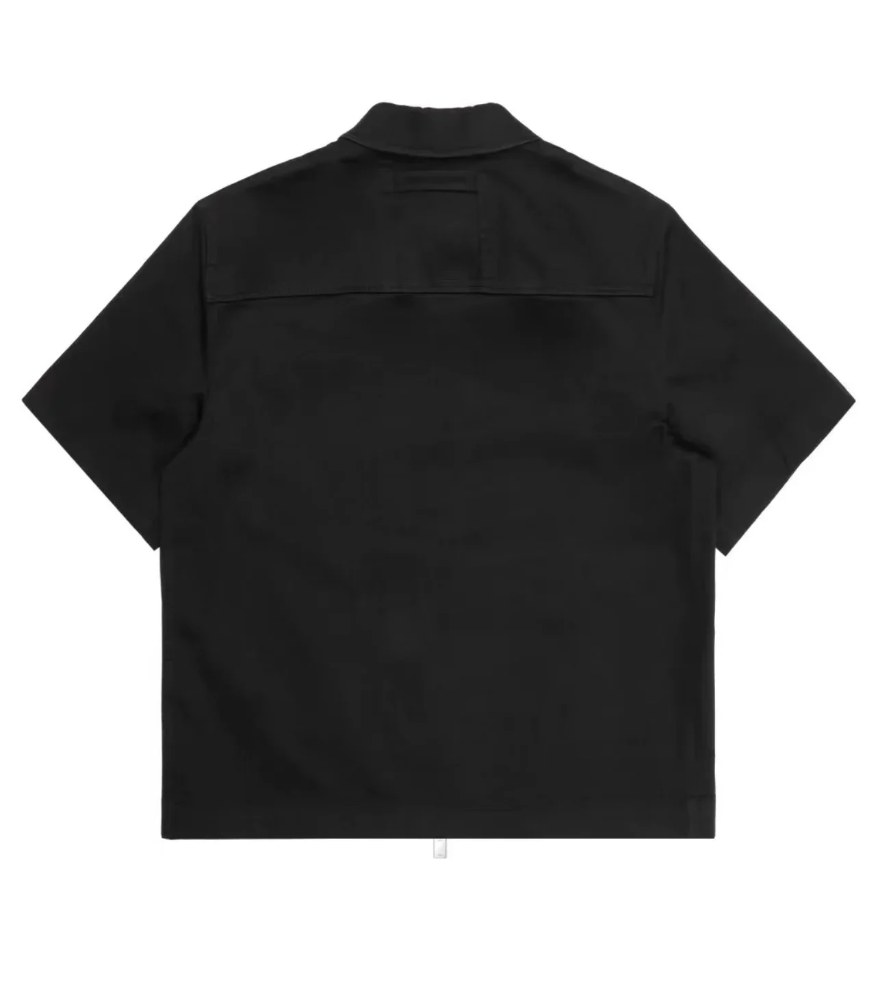 Oversized Summer 1017 ALYX 9SM Graffiti Inkjet Logo Lapel Zipper T-Shirts Men Women 1:1 Top Quality Tee Functional Black Shirt