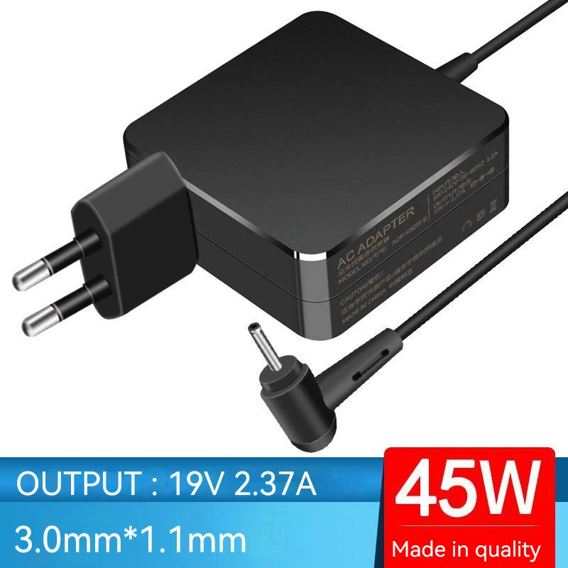 

Зарядное устройство для ноутбука Acer, 19 в, 3,0 А, 45 Вт, 1,1 * мм