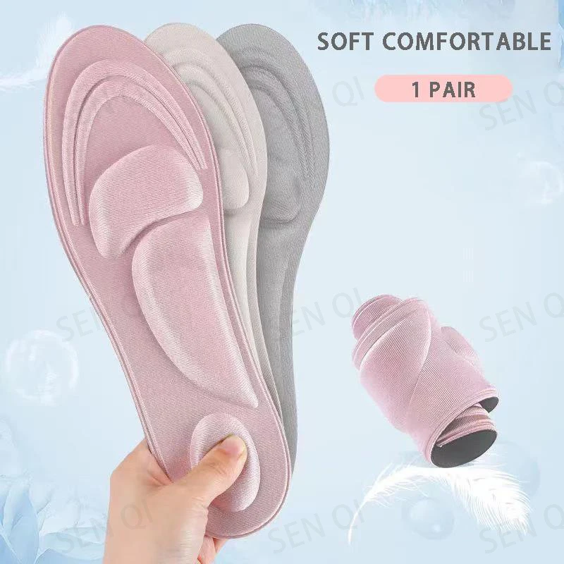 4d-стельки из пены с эффектом памяти стельки для подошвенного фасциита бега