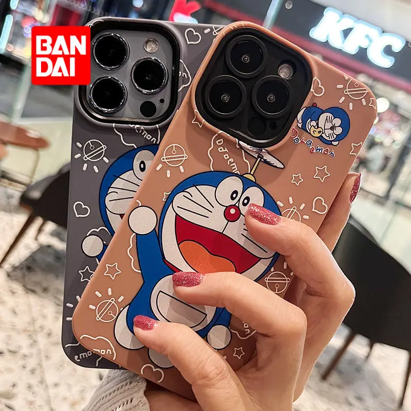 

Bandai Doraemon Phone Case for iphone 13 13Pro 12 12Pro 11 Pro X XS Max XR 7 8 Plus Cartoon Back Covers Kawaii fundas Coque
