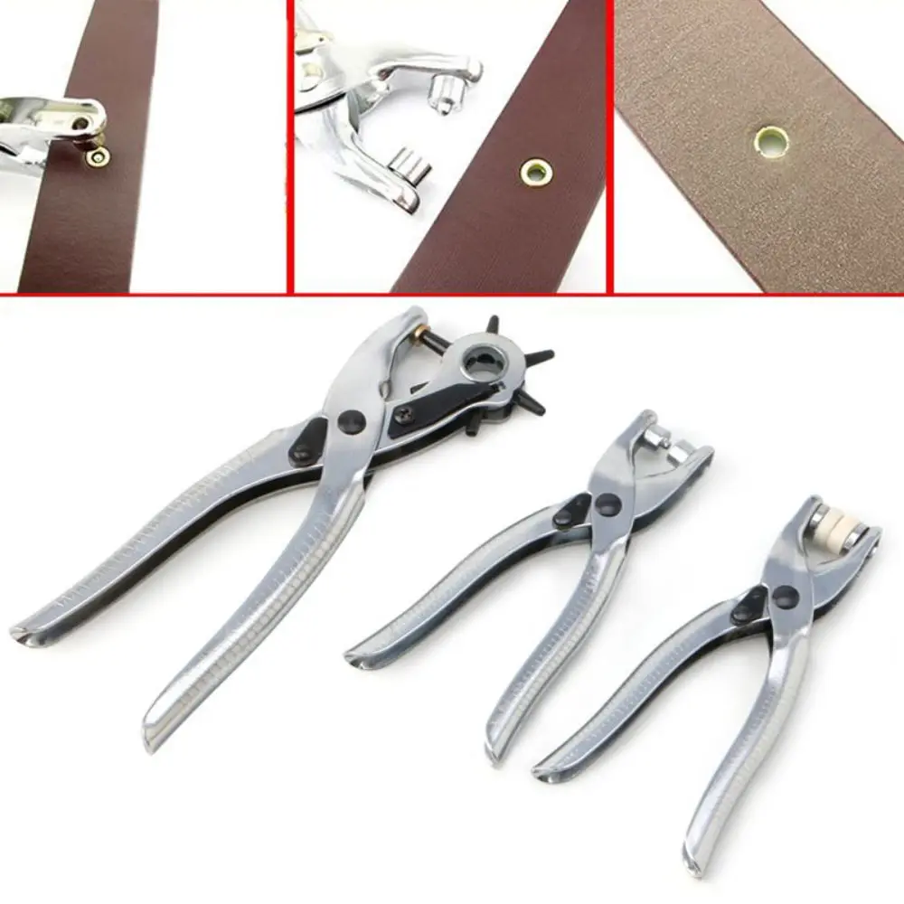 

Belt Drilling Rivet Shedding Snap Pliers Set