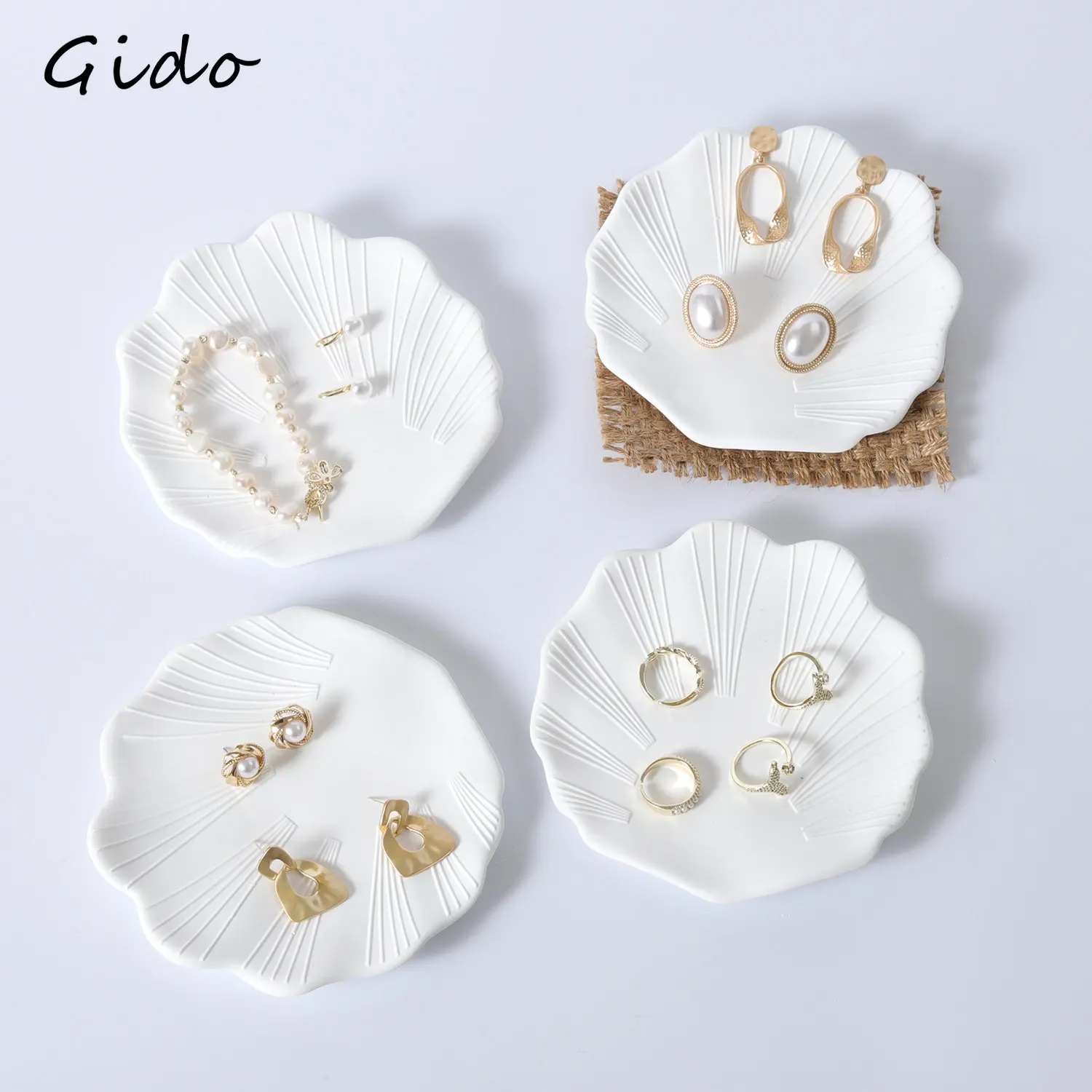 

Поднос для ювелирных изделий в виде ракушек, пластырь для ожерелья, поднос для ювелирных изделий, креативный фото реквизит, магазин сережек-гвоздиков