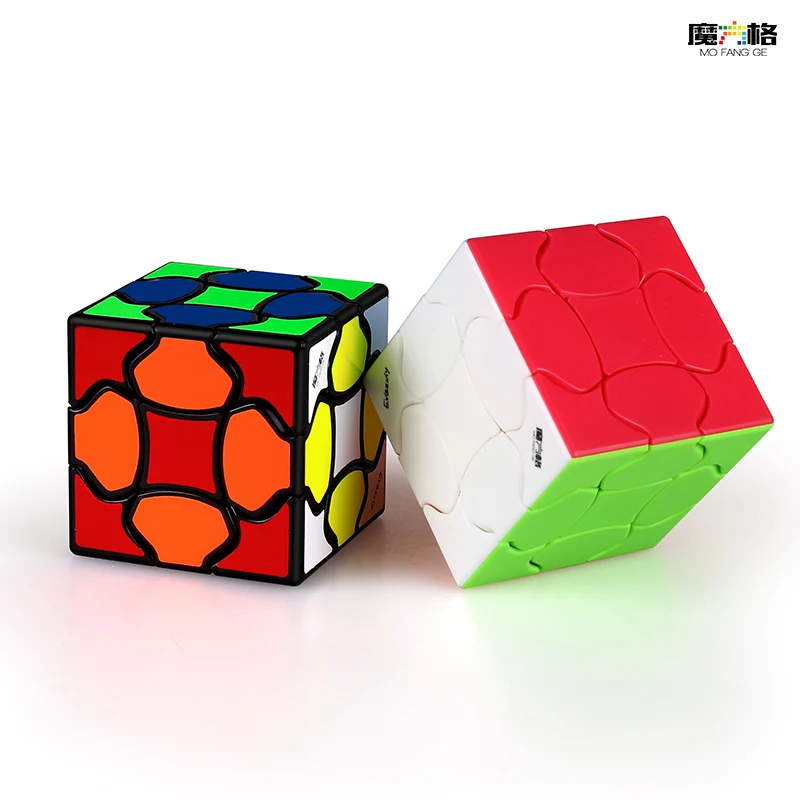 

QiYi Mofangge Fluffy 3x3 Magic Cube Flower Twist 3x3 Speed Puzzle Neo Cube Stickerless Mofangge Fluffy magic cube