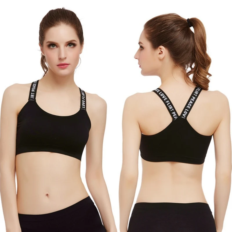 

Women Push Up Bras For Women Underwear Brassiere Fitness Bra Sports Bralette Fitness Vest Top Sports Bras