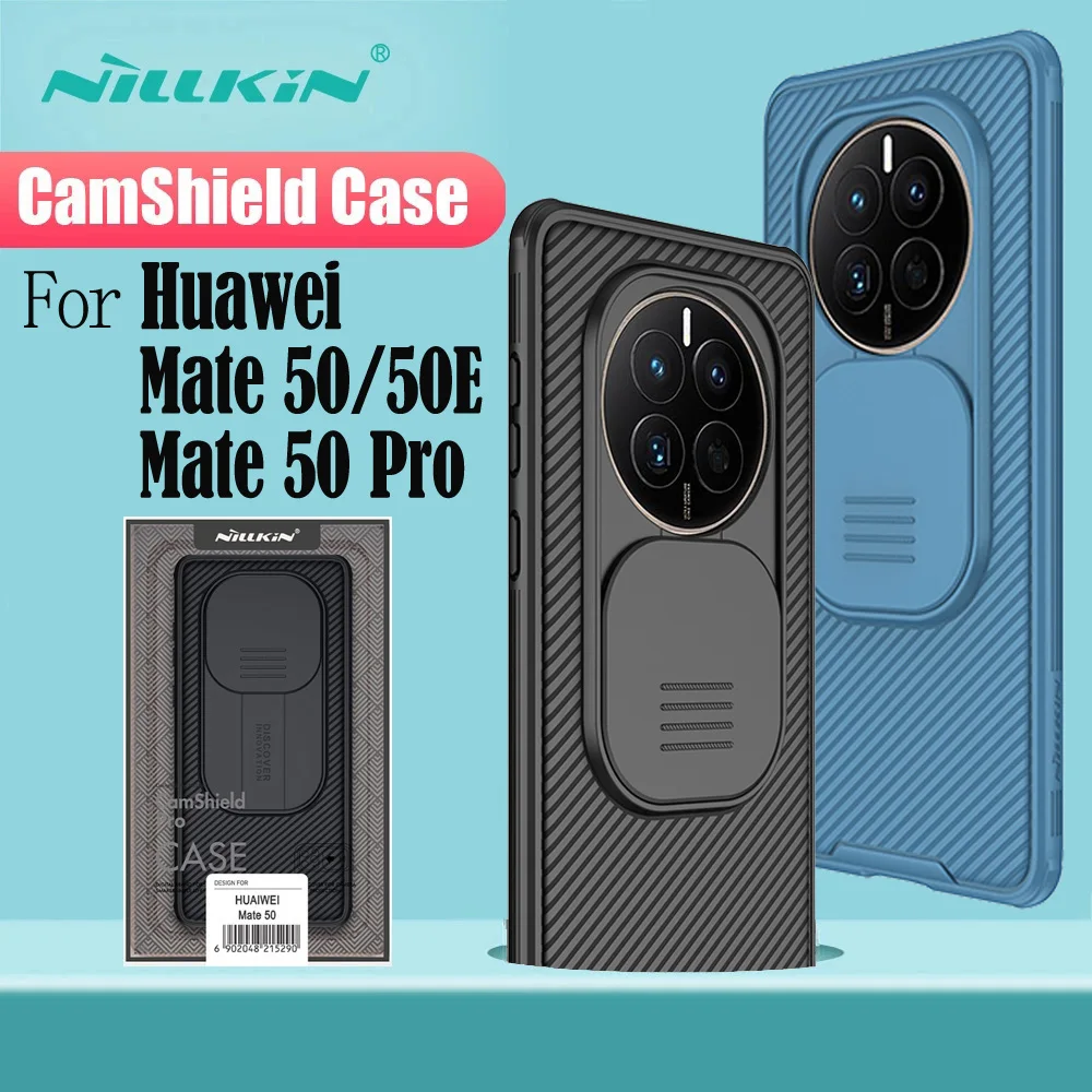 

For Huawei Mate 50 Pro Case NILLKIN CamShield Pro Case For Huawei Mate 50E Slide Camera Protection Back Cover For Huawei Mate50
