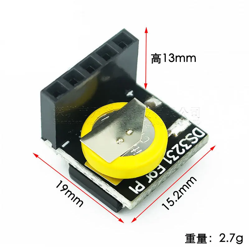 

100Pcs DS3231 Real Time Clock Module RTC 3.3V/5V With Battery For Raspberry Pi For Arduino
