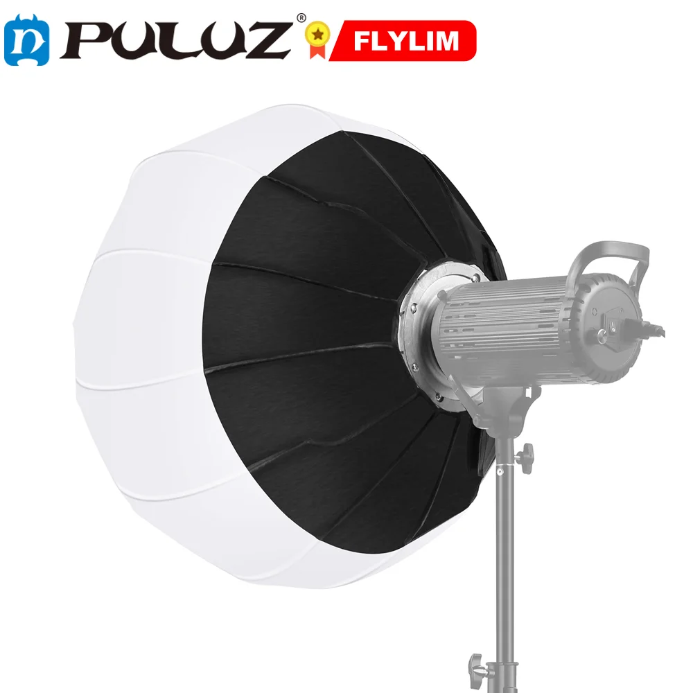

PULUZ 65cm Foldable Lantern Softbox SpeedLite Flash Light Foldable Diffuser Soft Box LED Light Box