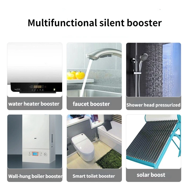 Портативный водяной насос с усилением давления 24 В |