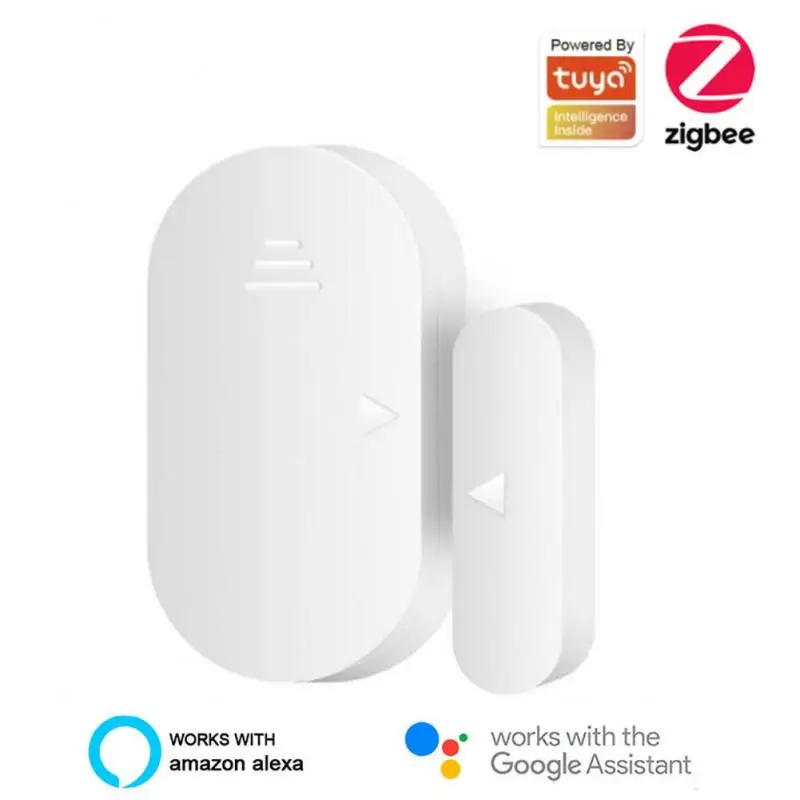 

Smart Door Sensor Wireless Connection Tuya Zigbee 3.0 Door Open Closed Detectors Security Protection Alarms Smart Open Detectors