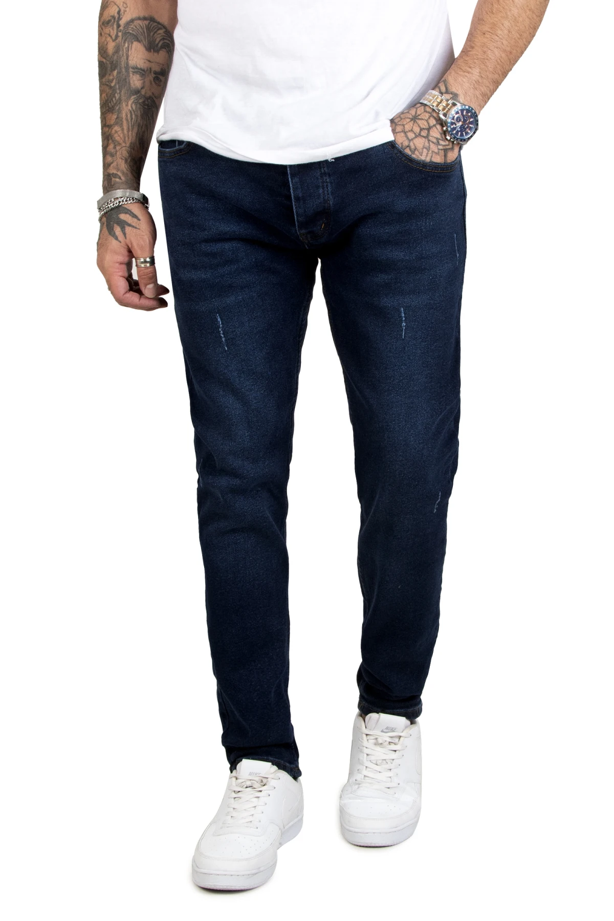 DeepSEA narrow cut laser lycra men jeans 2002139