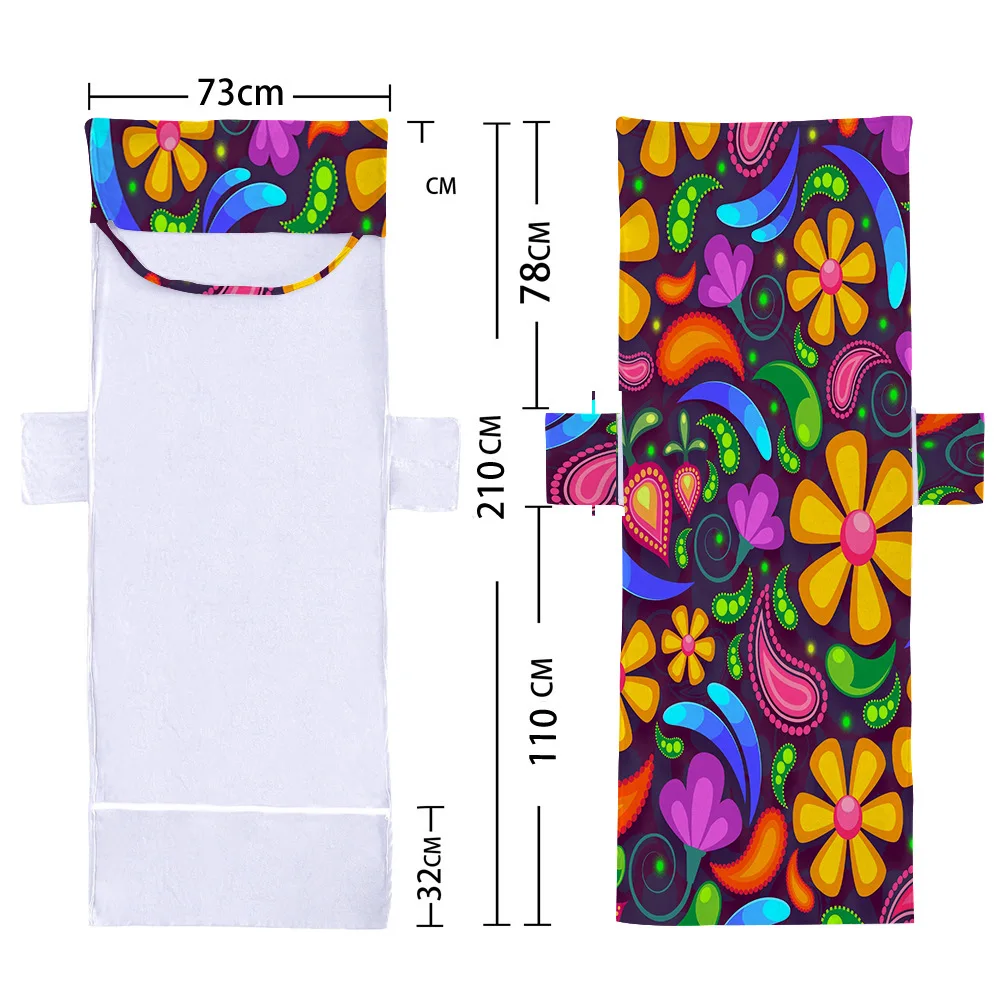 Модное пляжное полотенце с принтом чехол для шезлонга уличное портативное сада