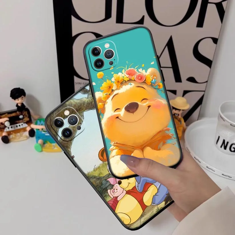 Новый высококачественный чехол для телефона Kubuś Puchatek Xiaomi Mi POCO C50 C51 C55 C65 X6 F6 F5 M6 9T A1