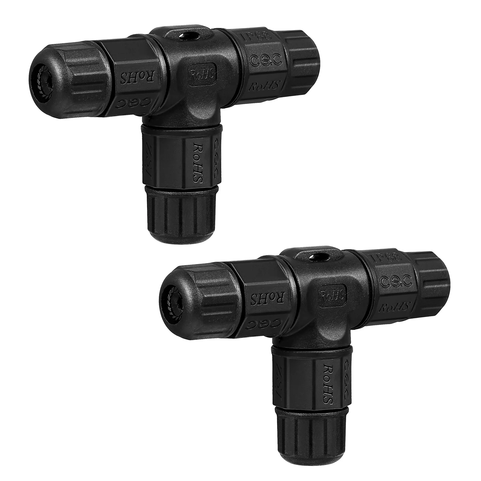 

Cable Gland 3- Way Connector Coupler Cable Connectors T Adapter Wire Terminal Connectors 3 Way Terminal Connector LED Lamps
