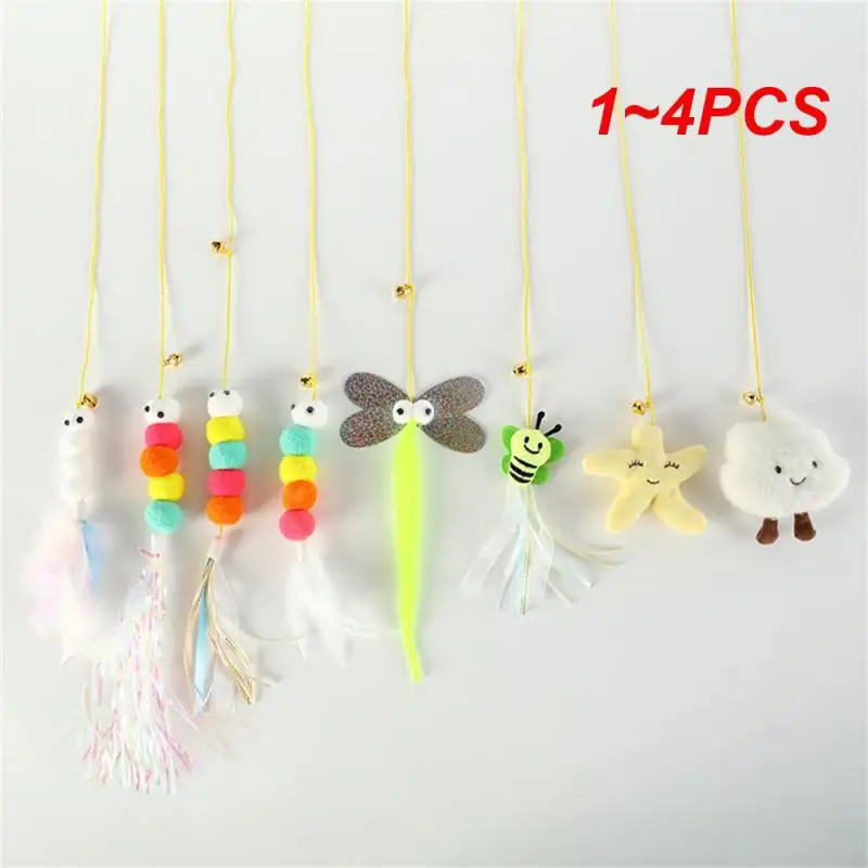 Искусственная плюшевая Автоматическая игрушка для кошек 1 ~ 4 шт.