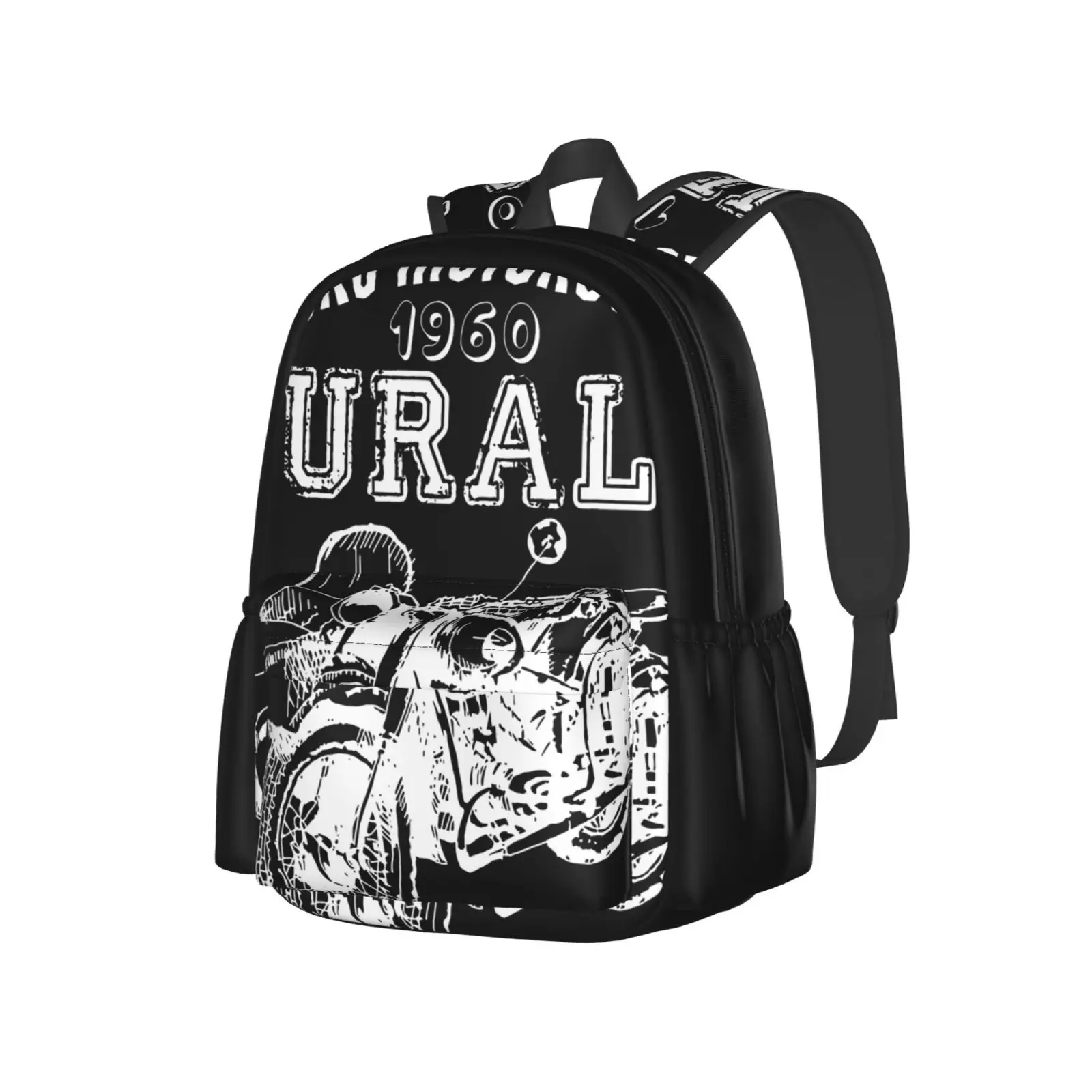 

Motorcycle Ural Sidecar Motorbike Men's Bag Cotton Bag Pouch Bag String Bag Drawstring Pouch Shoes Bag Custom Tote Bag Package