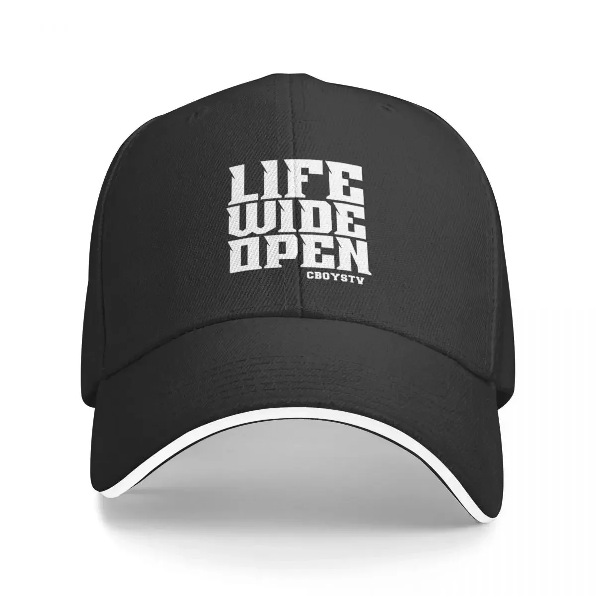 Cboystv Merch Life широкая открытая бейсбольная кепка солнцезащитная Кепка для папы