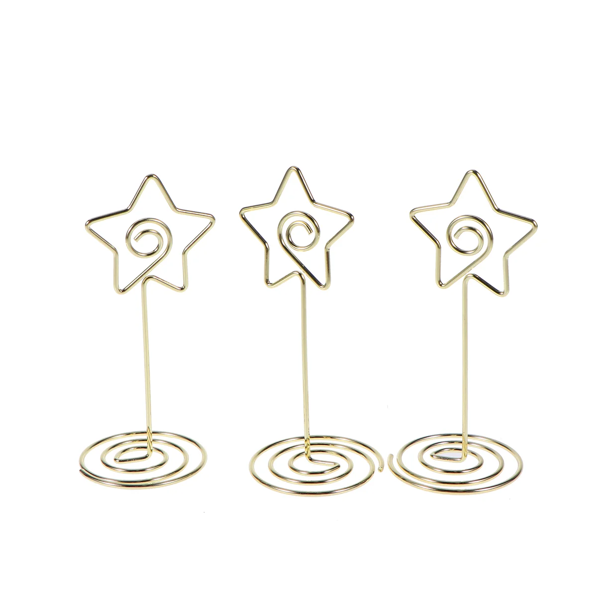 

Wire Photo Clips Wire Photo Stand Memo Note Stand Wire Photo Holder Star Photo Clips Place Setting Holders Wire Picture Holder