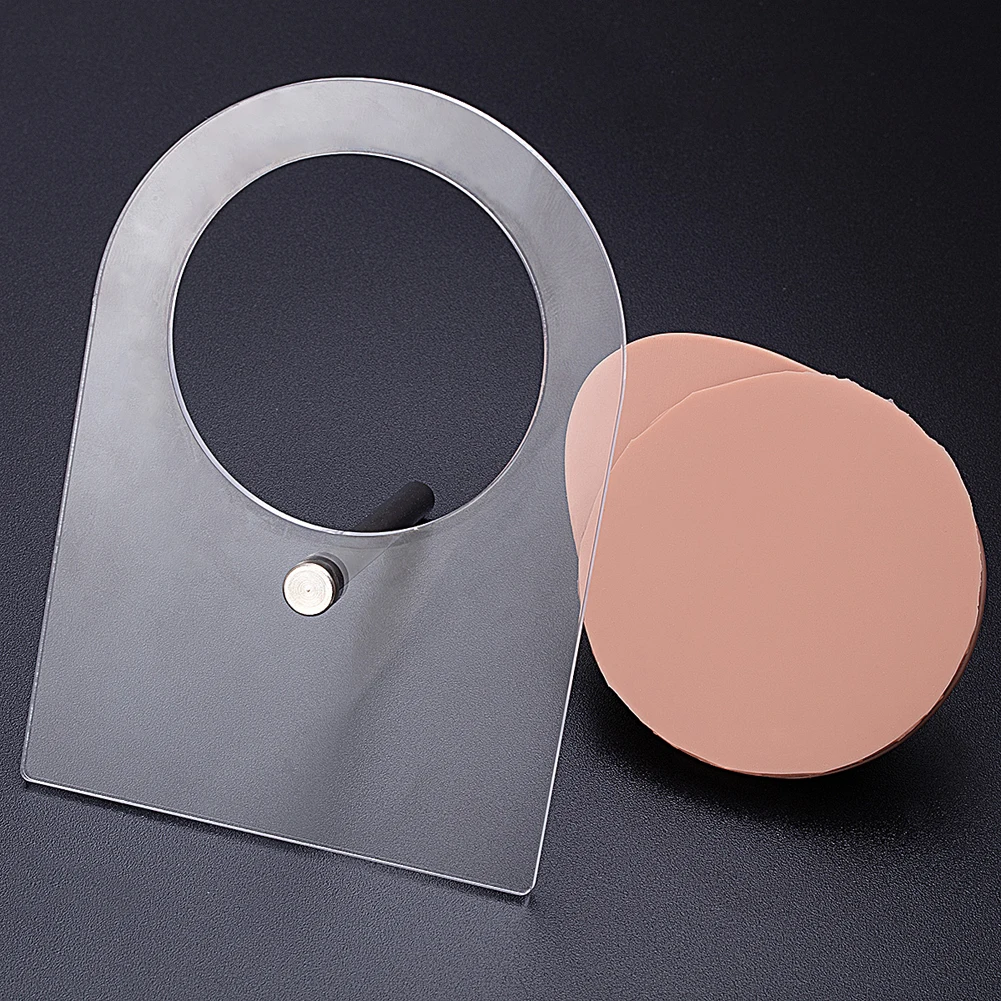 1 шт. силиконовая модель человеческого рота носа уха языка лица с