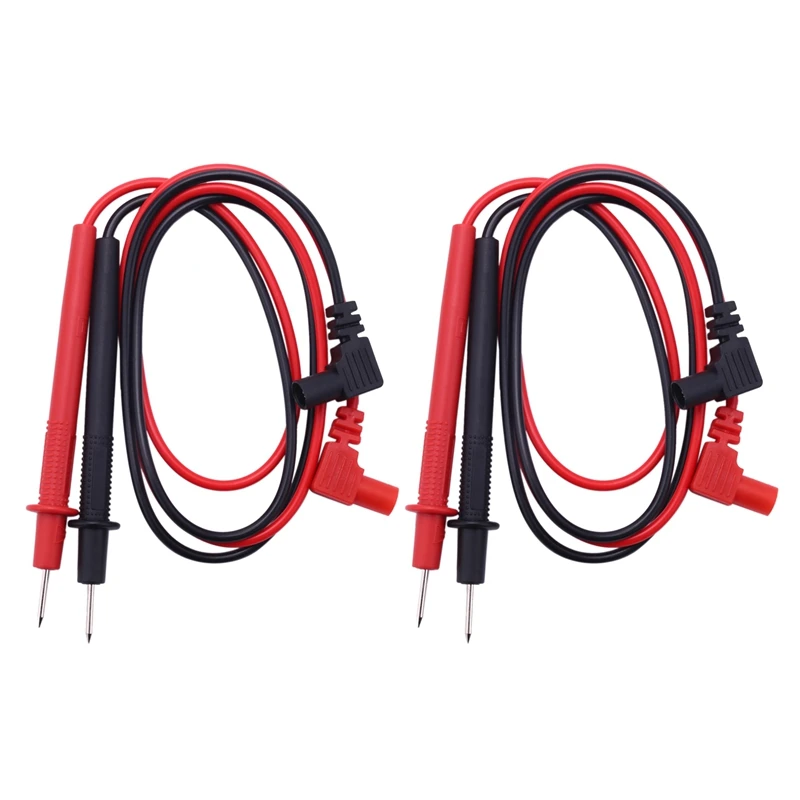 

4pcs 70cm Replacement Red and Black Test Leads/Probes for Digital Multimeter