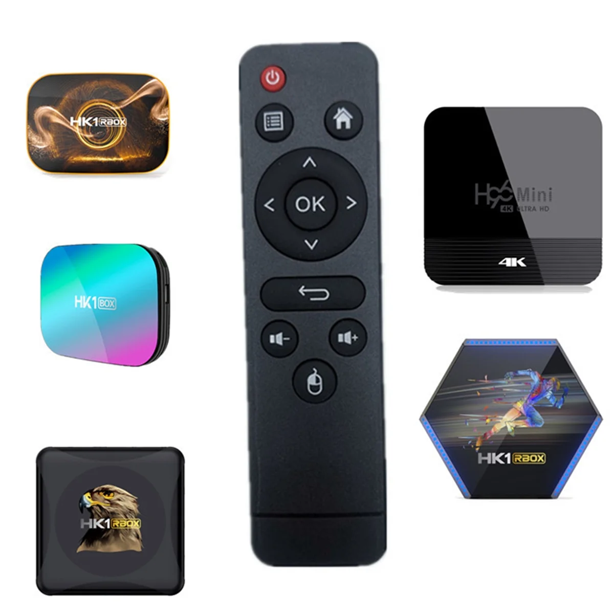 Пульт дистанционного управления для H96 MAX 331/ Max X3 /MINI V8/ H616 Smart TV Box Android 10/9.0 4K Media Player