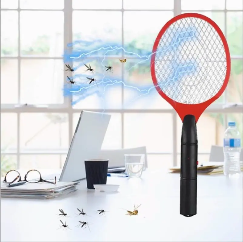 

Zapper Electronic Mosquito Swatter Bug Fly Insect Electric Battery Type Small Mosquito Swatter Home Fly Swatter Manufacturer