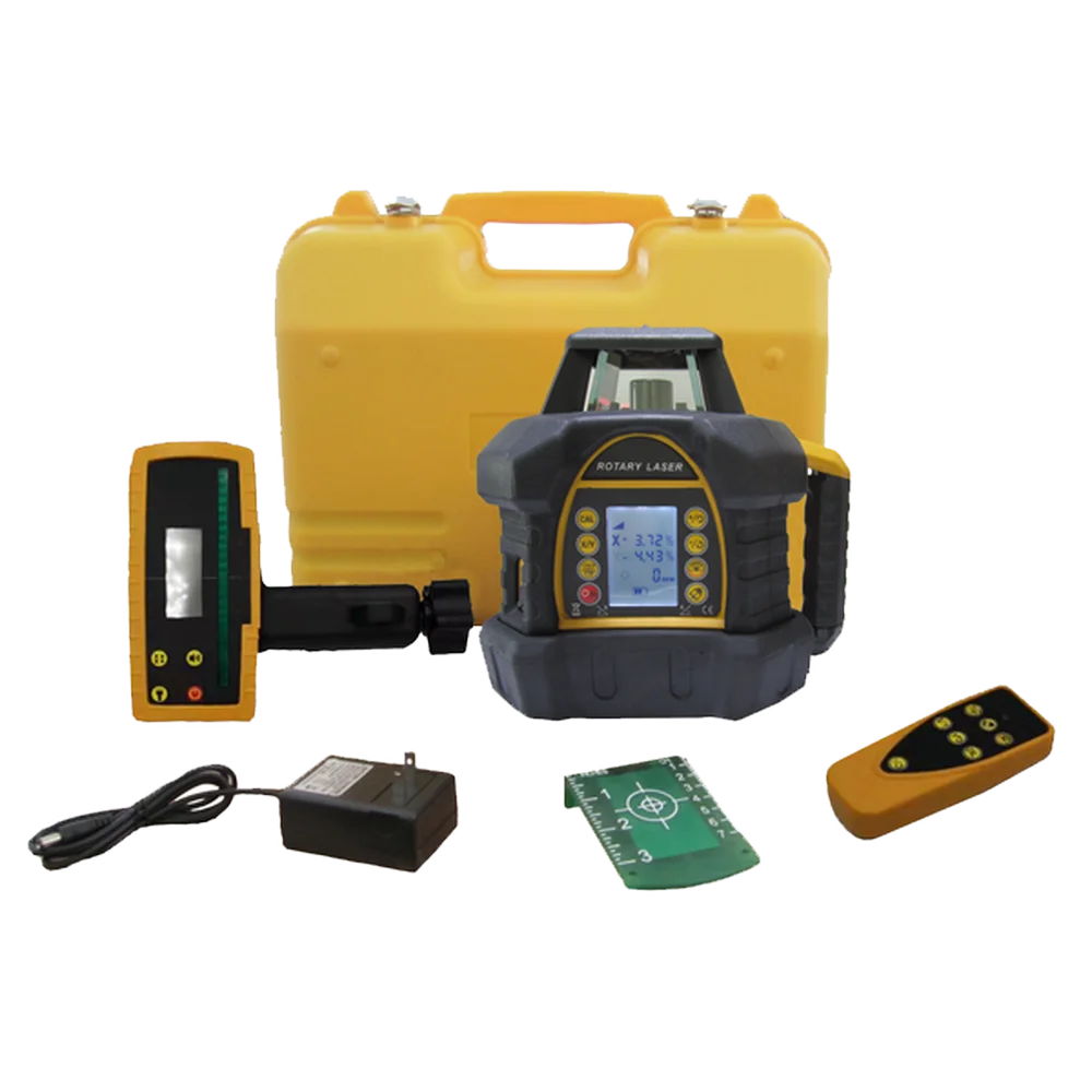 

professional LCD slope function horizontal and vertical 3d green beam rotary laser