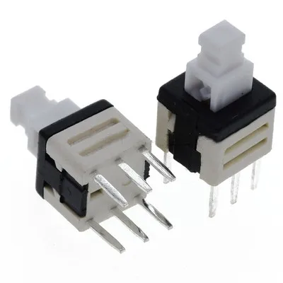 YYT 5,8*5,8 мм ключ переключатель 5,8*5,8 самоблокирующийся/non-бистабильным самоблокирующимся переключателем высокого выпуклой цилиндрической головкой/с плоской головкой 6pin/3pin типа DIP SMD тип