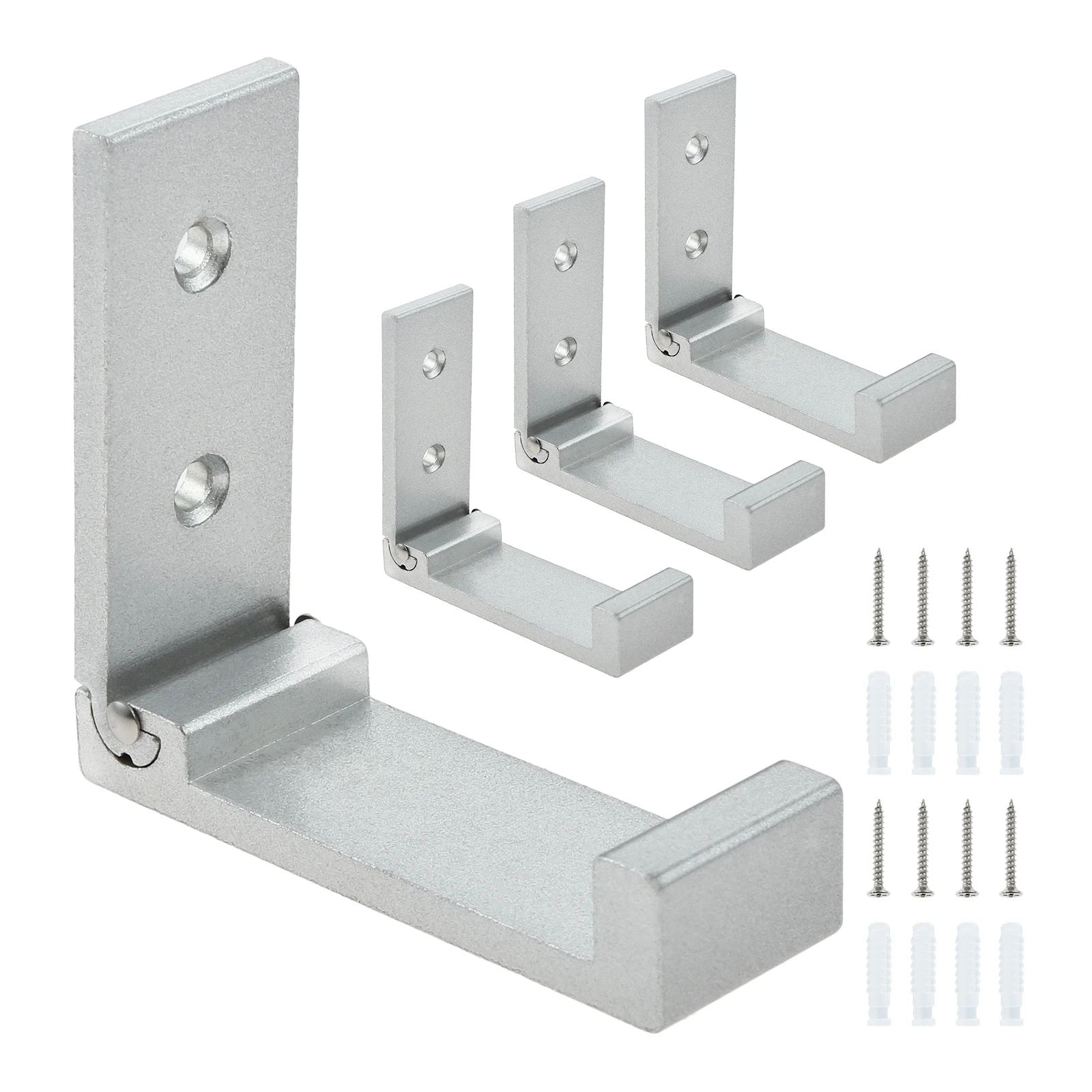 

4 шт., настенные крючки для одежды, из нержавеющей стали