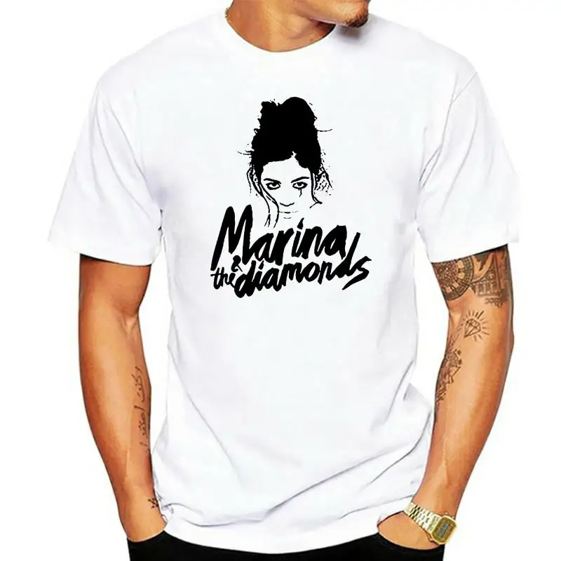 

Men t shirt O Neck Clothing Marina and The Diamonds O Neck ComfortSoft Multi-color size S-XXXL women