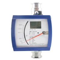 darhor dh250 natural gas metal tube rotameter with alarm switch used in industrial