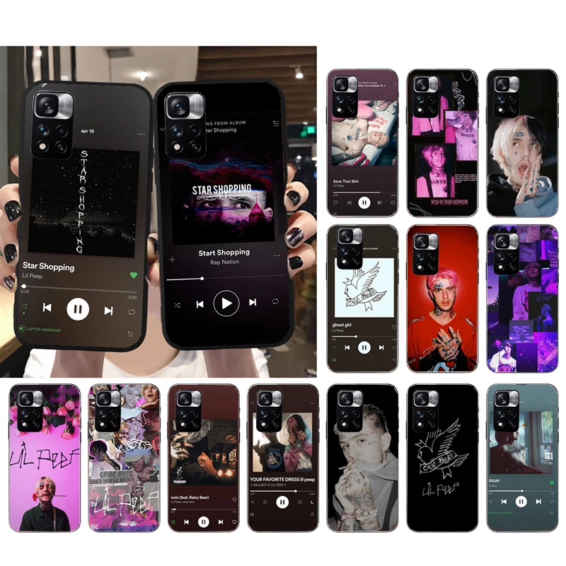 

Lil Peep Hellboy Album Phone Case for Xiaomi Redmi Note 12 Pro 11S 11 10 Pro 9Pro Note9 10S Redmi 10 9C 9A Funda